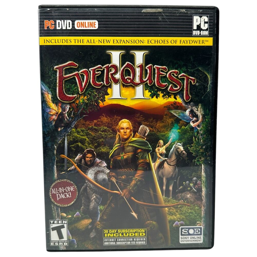 EverQuest II: Echoes‎ of Faydwer (PC Game, 2006)